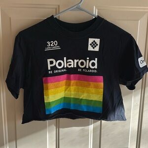 Polaroid Crop Top